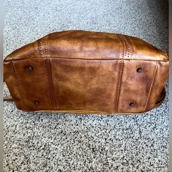 COPY - Old Trend Chestnut leather handbag with dust bag - Picture 5 of 6